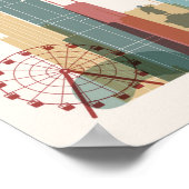 Chicago, Illinois | City Skyline Poster (Hoek)