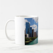 Chicago Illinois City Skyline Travel Photo Koffiemok (Links)