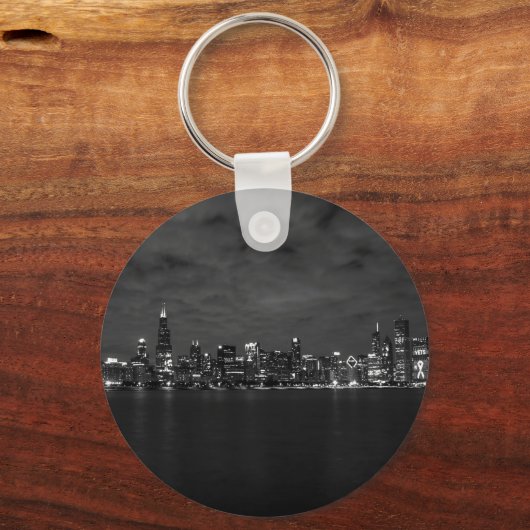 Chicago Illinois City Sleutelhanger (Voorkant)
