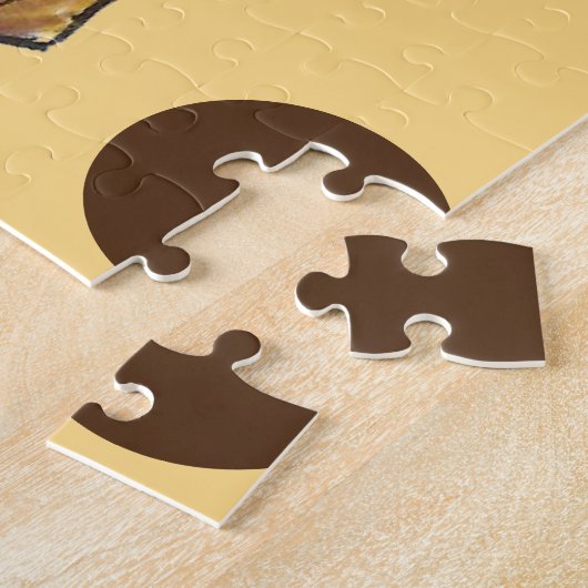 Chicago Illinois Deep Dish Pepperoni Pizza Legpuzzel (Zijkant)