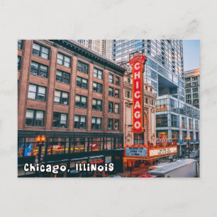 Chicago Illinois Downtown Briefkaart