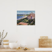 Chicago Illinois Edgewater Beach Hotel Poster (Keuken)