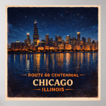 Chicago Illinois Eeuwfeest Begin van het Trail