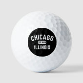 Chicago Illinois Golfballen (Voorkant)