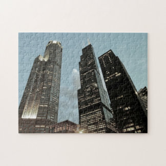 Chicago Illinois Hancock Tower Urban Architecture Legpuzzel