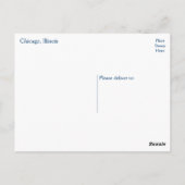 Chicago Illinois ( IL ) Navy Pier Ferris Wheel USA Briefkaart (Achterkant)