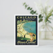 Chicago Illinois IL US  Briefkaart (Staand voorkant)