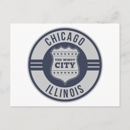 Chicago, Illinois ( IL ) , Verenigde Staten van Am Briefkaart (Voorkant)