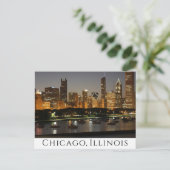 Chicago Illinois (IL) Verenigde Staten, Verenigde  Briefkaart (Staand voorkant)