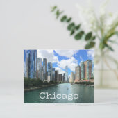 Chicago Illinois (IL) Verenigde Staten, Verenigde  Briefkaart (Staand voorkant)