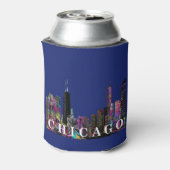 Chicago, Illinois in graffiti Blikjeskoeler (Blikje Achterkant)