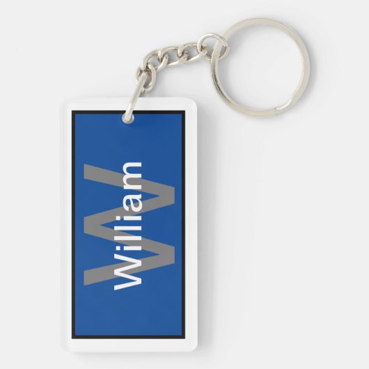 Chicago, Illinois in graffiti Sleutelhanger (achterkant)