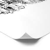 Chicago, Illinois in zwart-wit Poster (Hoek)