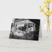 Chicago Illinois Kady Camera Co Store Window 1950s Kaart (Gele Bloem)