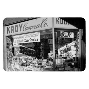 Chicago Illinois Kady Camera Co Store Window 1950s Magneet