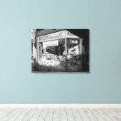 Chicago Illinois Kady Camera Co Store Window 50 Canvas Afdruk (Insitu (Houten vloer))