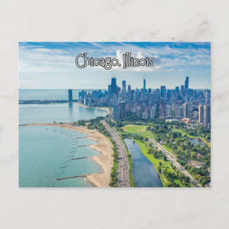 Chicago Illinois Lake Briefkaart