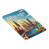 Chicago Illinois Magneet (Rechterzijde)