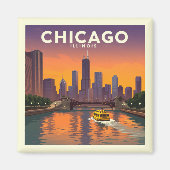 Chicago Illinois Magneet (Voorkant)