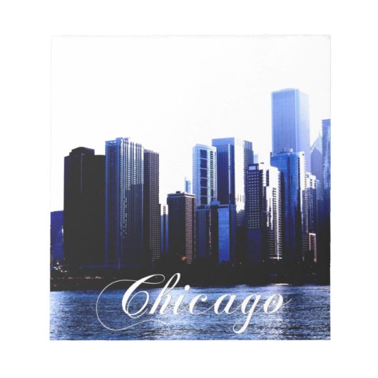 Chicago Illinois Notitieblok (Voorkant)