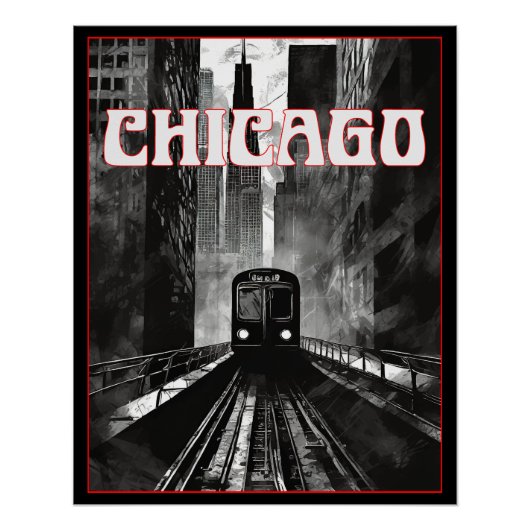 Chicago Illinois Perfect Poster (Voorkant)