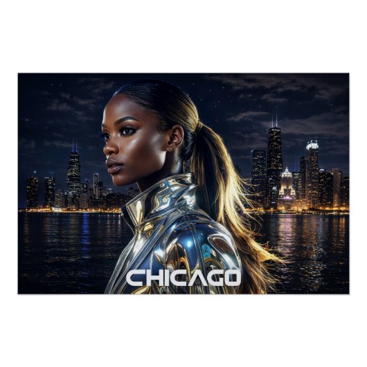CHICAGO - ILLINOIS PERFECT POSTER (Voorkant)