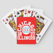 Chicago, Illinois Pokerkaarten (Achterkant)