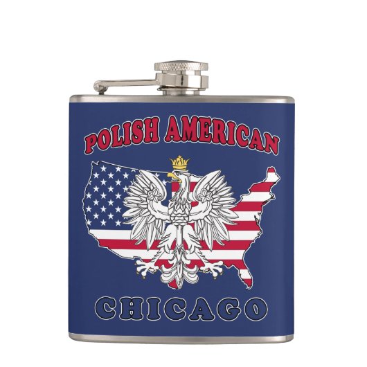 Chicago Illinois Polish Heupfles (Voorkant)