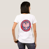 Chicago Illinois Polish T-shirt (Achterkant volledig)