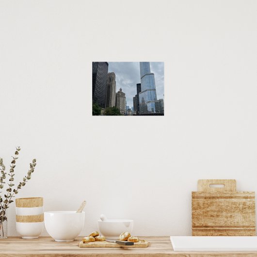 Chicago Illinois Poster (Keuken)