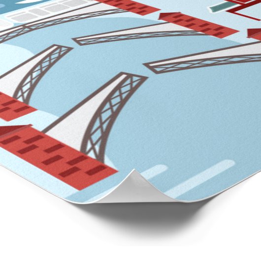 Chicago Illinois Poster (Hoek)