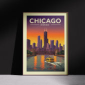  Chicago Illinois Poster