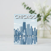 Chicago Illinois Reizen Briefkaart (Staand voorkant)