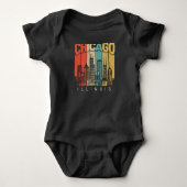 Chicago Illinois Romper (Voorkant)