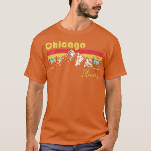 Chicago Illinois Roots Hometown Home State T-shirt