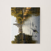 Chicago, Illinois, Rowers in Lincoln Park lagune Legpuzzel (Verticaal)