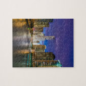 Chicago Illinois 's nachts Legpuzzel (Horizontaal)