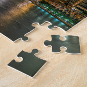 Chicago Illinois 's nachts Legpuzzel (Zijkant)