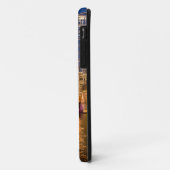 Chicago, Illinois, Silhouet en Chicago River bij Case-Mate iPhone Case (Achterkant/links)