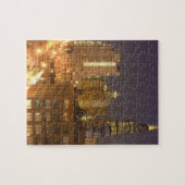 Chicago, Illinois, Silhouet van West Loop bij Legpuzzel (Horizontaal)