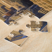 Chicago, Illinois, Silhouet vanaf de Sears Tower Legpuzzel (Zijkant)