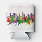 Chicago Illinois Skyline Blikjeskoeler (Achterkant)