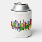 Chicago Illinois Skyline Blikjeskoeler (Blikje Achterkant)