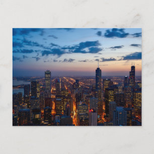 Chicago, Illinois, Skyline Briefkaart