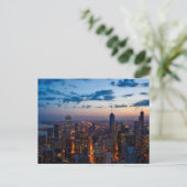 Chicago, Illinois, Skyline Briefkaart (Staand voorkant)