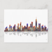 Chicago Illinois Skyline Briefkaart (Voorkant)