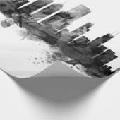 Chicago Illinois Skyline Cadeaupapier (Hoek)