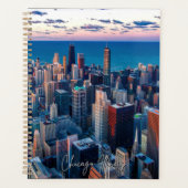 Chicago Illinois Skyline Calendar Planner (Voorkant)