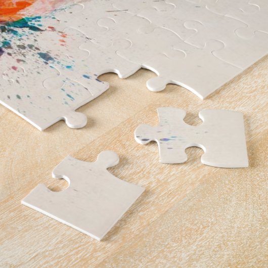 Chicago Illinois Skyline Cityscape Legpuzzel (Zijkant)