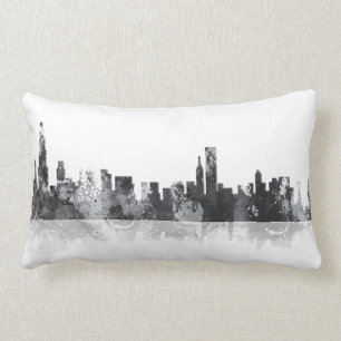 CHICAGO ILLINOIS SKYLINE - Drijvende kussen